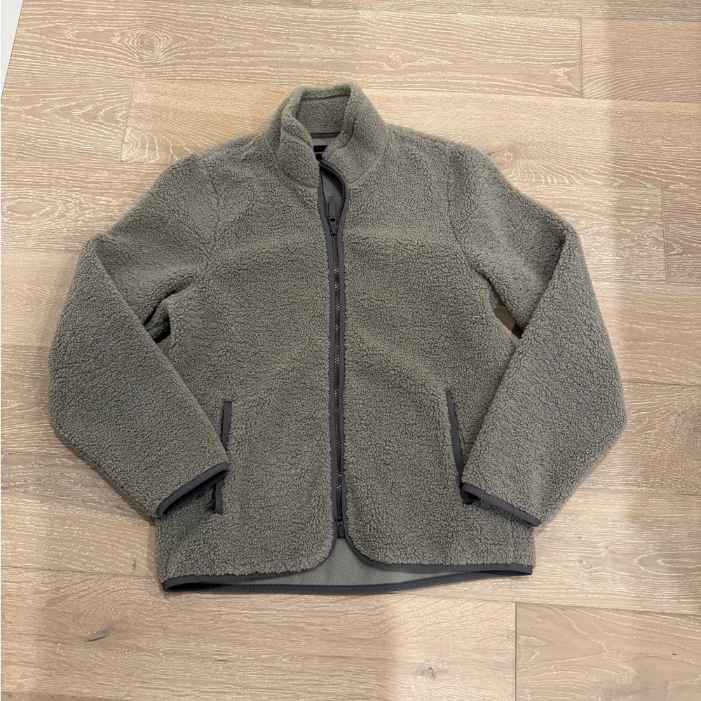 Zip Sherpa jacket | Abercrombie